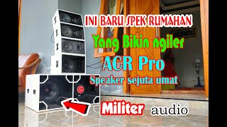 Download Lagu militer audio miniatur sound system asli spek rumahan MP3