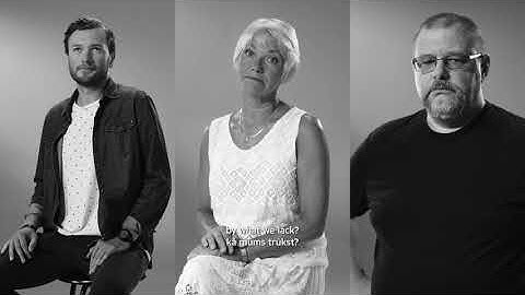 See a human, not diagnosis - Arvids is an actor in the theater