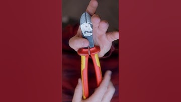 The Best Diagonal Cutters Money Can Buy #electricianstools #knipexpliers #knipex