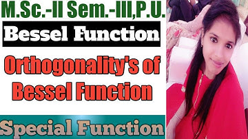 Orthogonality of Bessel