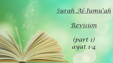 بازنگری سوره جمعه (قسمت اول) آیات 1-4