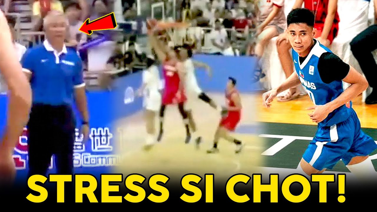 ⁣Matapos ang Chase Down block uminit na ang pwet ni Rhenz Abando, na-stress si Coach Chot!