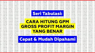 Cara Hitung GPM Gross Profit Margin yang Benar