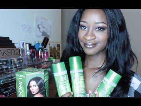 Creme of Nature Straight from Eden Product Review Line