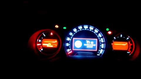 Citroen C5 1.6 hdi cold start at -14