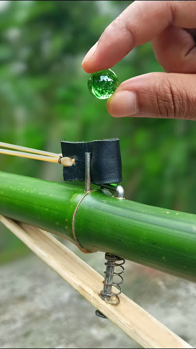 Bamboo Creations with Crazy Bamboo Slingshots #bamboo #bamboocrafts #Diy #Slingshot