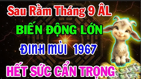 Tuổi Đinh Mùi 1967 Sau Rằm Tháng 9 Âm Lịch: Biến Động Lớn Kéo Tới, Cần Hết Sức Cẩn Trọng!