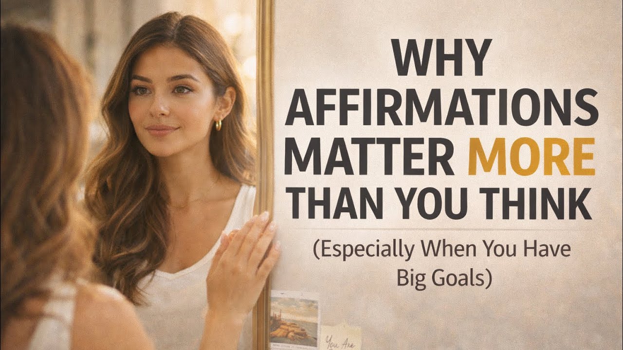 Why Affirmations Matter MORE Than You Think (Especially When You Have Big Goals)