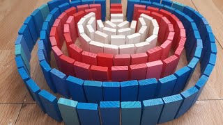 1400 Dominoes - Domino Color Project 9 (A Tribute To My Crush)
