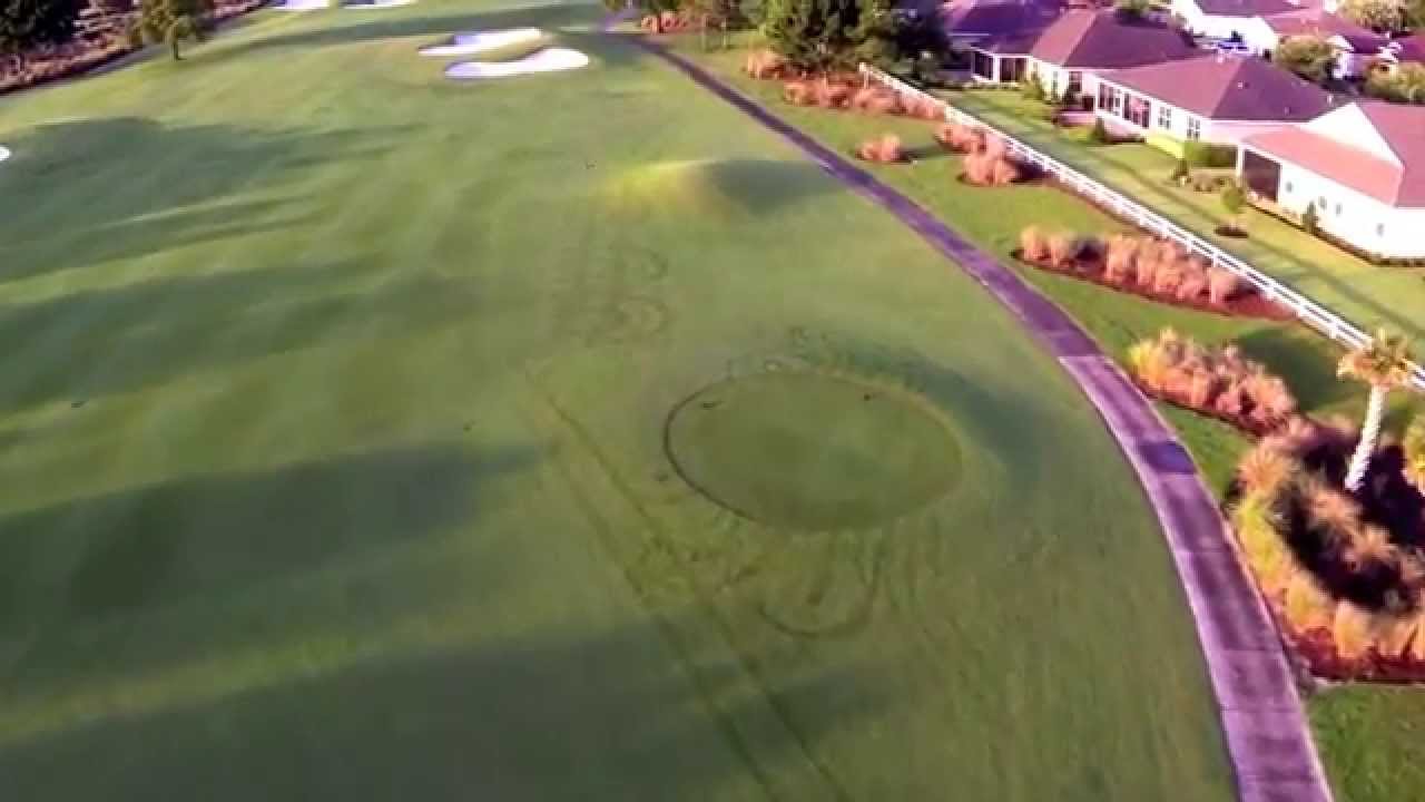 First Beginnings - Hole 1 Flyover - Candler Hills Golf Course