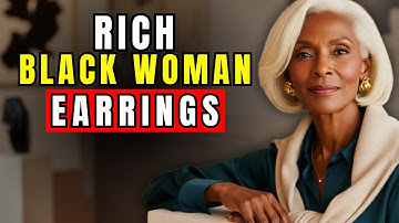 5 Earrings That Make You Look Rich After 60 - Fashion for Black Women