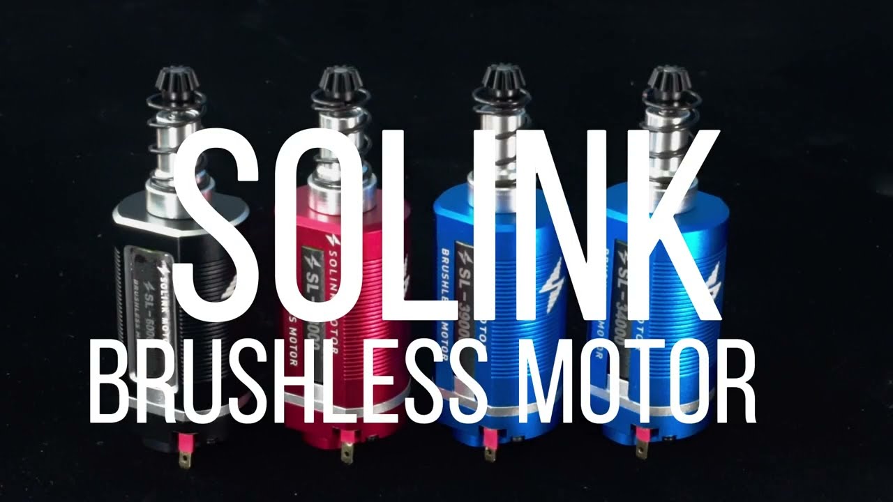 《Solink  brushless motor》Airsoft brushless motor