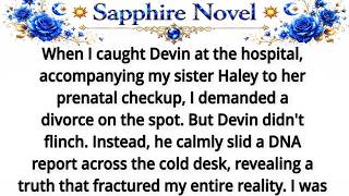 When I caught Devin at the hospital, accompanying my sister Haley to her prenatal checkup, I demande