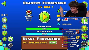 Vortrox says the f word on stream when he died to 76% on quantum processing