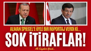 Davutoğlu Sirlarini Kendi̇ İfşa Etti̇.. Ali̇ Saydam Yazdi - Makale Di̇nle
