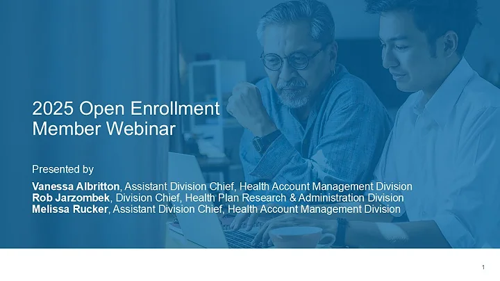 2025 Open Enrollment Member Webinar