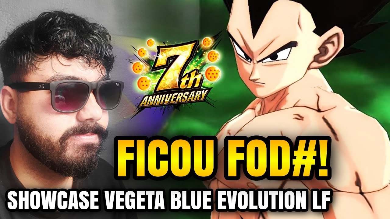 FIZ O LF DO VEGETA BLUE EVOLUTION NO PVP! DRAGON BALL LEGENDS 7° ANIVERSÁRIO