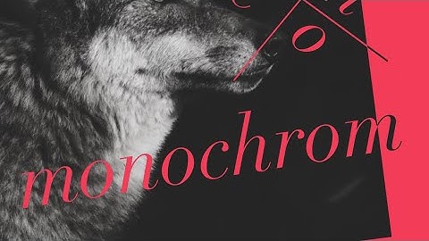 Monochrom
