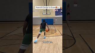 From 6 ft Center to a Guard?🏀📝 #basketball #hooper #topfloordan #training #nba