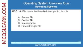 Operating System Overview Quiz Question Answer | OS Overview Class 12–9 Notes PDF | Ch 5 Quiz | App screenshot 5