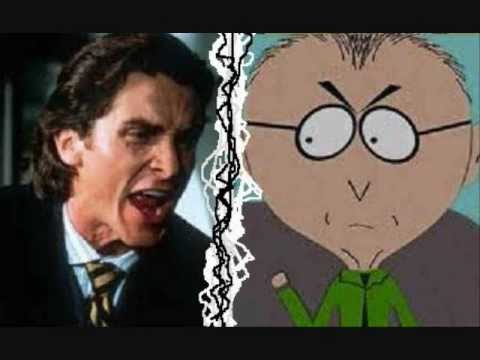 Christian Bale vs Mr. Mackey Shouting Match - Excl...