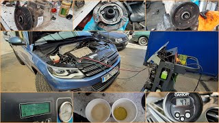 ❄️AC Compressor Clutch+Pulley ❄️ fix and maintenance ❄️  Delphi model ❄️ - Tiguan 5N2 4motion ❄️