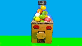 How to make a candy machine - Cardboard Gumball Machine