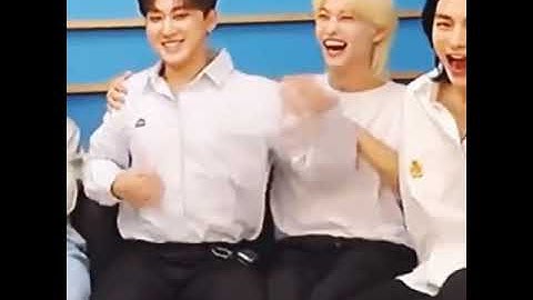 Felix is always there to calm Changbin #straykids #changlix #changbin #felix