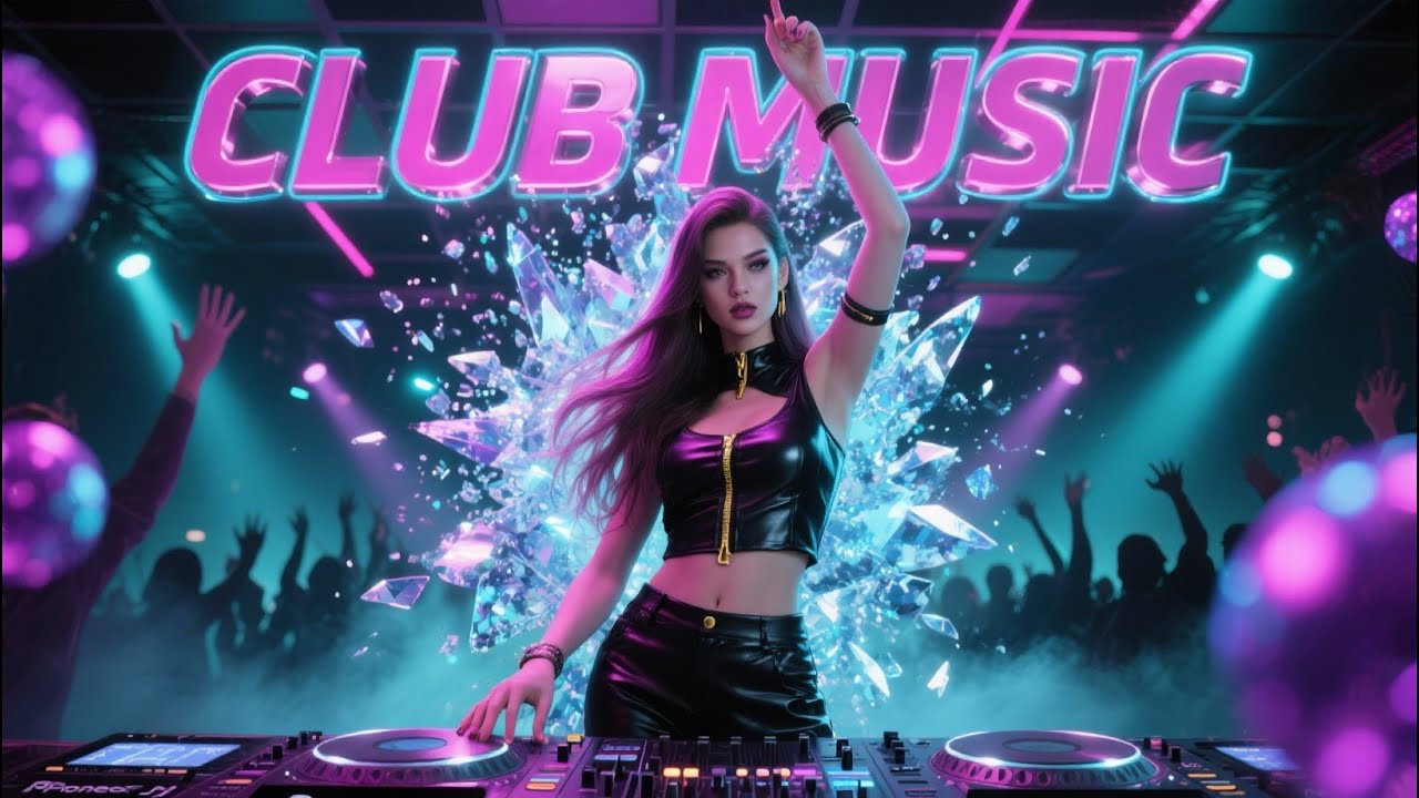 Hot Bass Line Club Mix Late Night Party - DJ Nonstop Play | Bass Boosted Disco Energy Dance Music