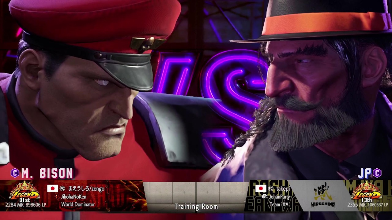 まえうしろ/zengo(M. Bison) vs takepi(JP) - BattleFrame - YouTube