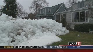 Ice Shoves on Lake WInnebago