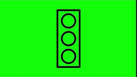 Animated Signal Sign Icon on Green Screen With Pop-up Sound