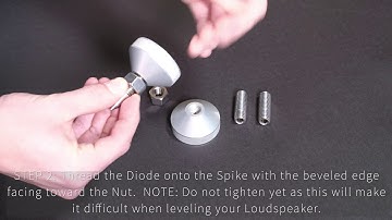 Wilson Audio Service Tutorial: How to Assemble Your Loudspeaker Spikes