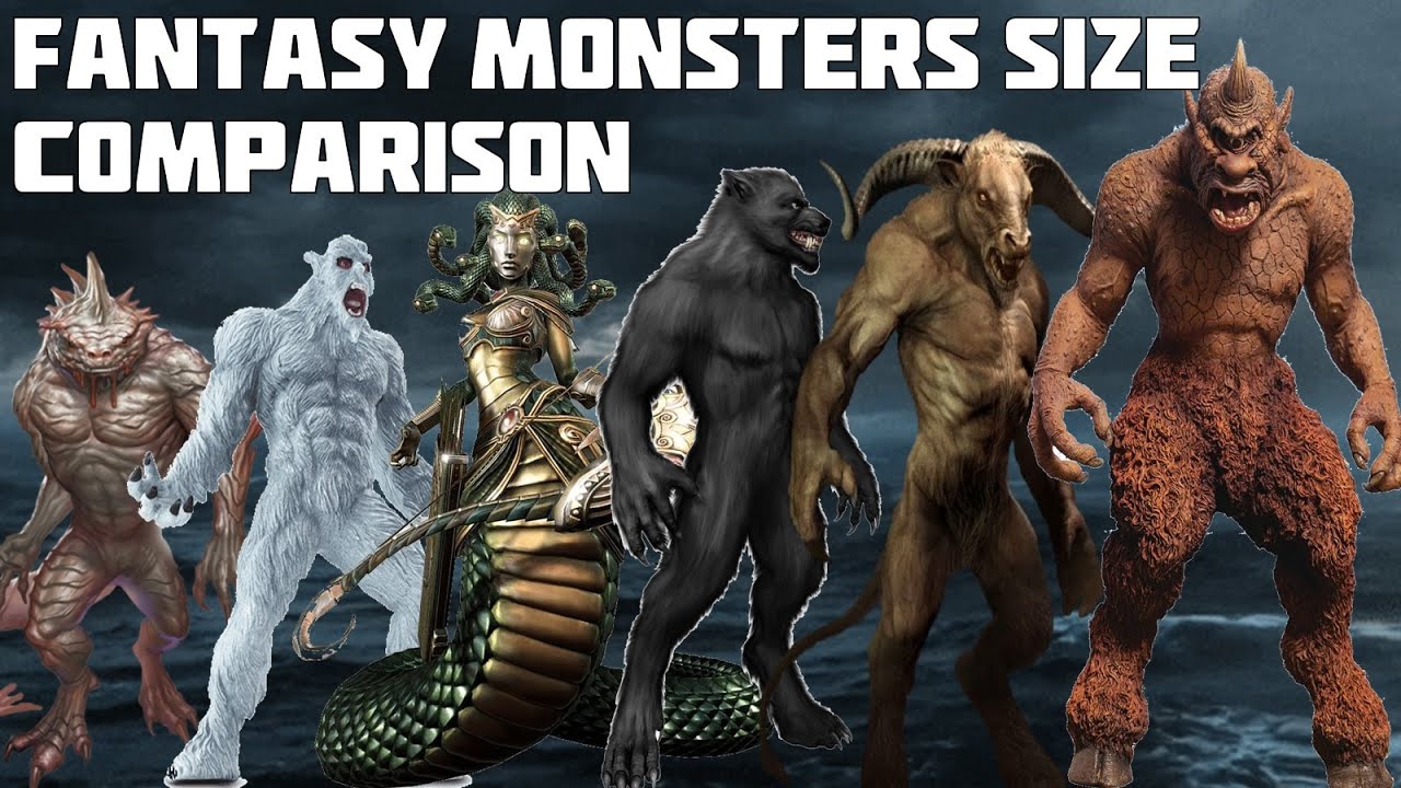 Monster comparison. Size Comparison Monsters. Monsters creatures Size Comparison. Mythical creatures and Monster Size Comparison. Darwin 4 creatures Size Comparison.