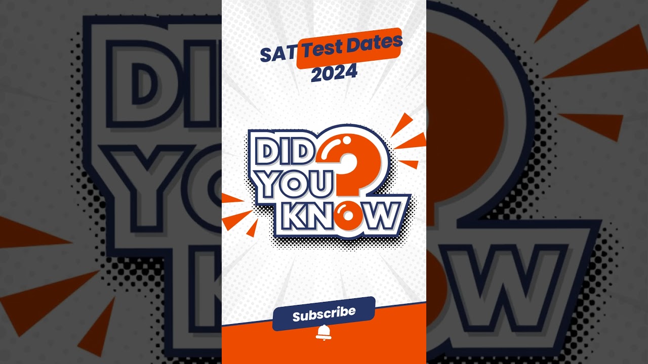 SAT Test Dates 2024: Don't Miss the Deadline! #satexam #satexamprep #satmath #usa