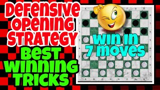 CHECKERS/DAMA Strategy - Defensive Opening Moves and Tricks |Checkers Tv screenshot 4