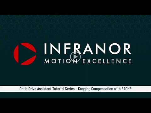 Optio Drive Assistant Tutorial - Cogging Compensation Setup
