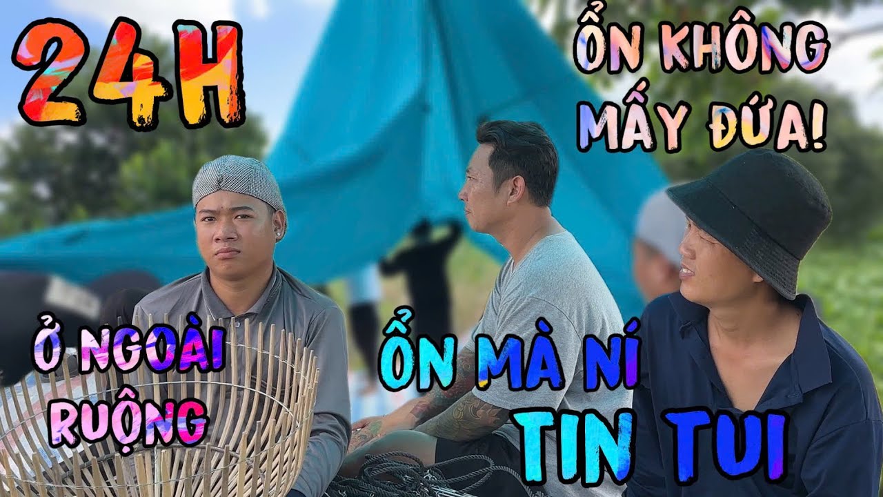 Thử Thách  24h Sinh Sống Ở Ruộng Và Cái Kết | Thanh Nhã TV