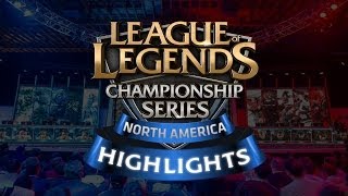 NA LCS - Summer 2014 W5 D2 - Highlights
