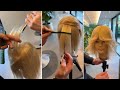 Perfect Layered Bob Haircut &amp; Bangs Hairstyles Tutorial | Best Hair Cutting Techniques