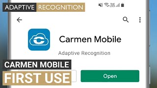 ANPR / LPR – Carmen® Mobile ANPR Android App: First Use | Adaptive Recognition screenshot 5