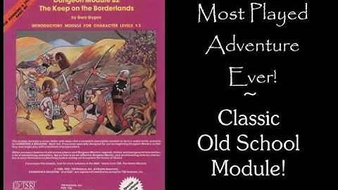 RPG Retro Review: Keep on the Borderlands