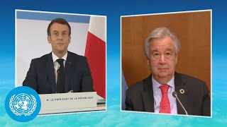 UN Chief at the One Planet Summit for Biodiversity