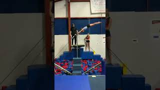 SKILL - Bars - Second half of routine (Level 7)