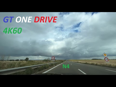 Driving in France : From Pontault-combault to Pézarches in N4