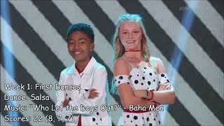 Miles Brown - Dancing With The Stars: Juniors Performances