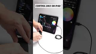 How to Control DMX with Luminair on iPad via PKnight CR011R &amp; Ethernet