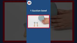 Baby Silicone Feeding Set with Suction Bowl &amp; Divided Plate Just for Rs.4000 #onlineshopping