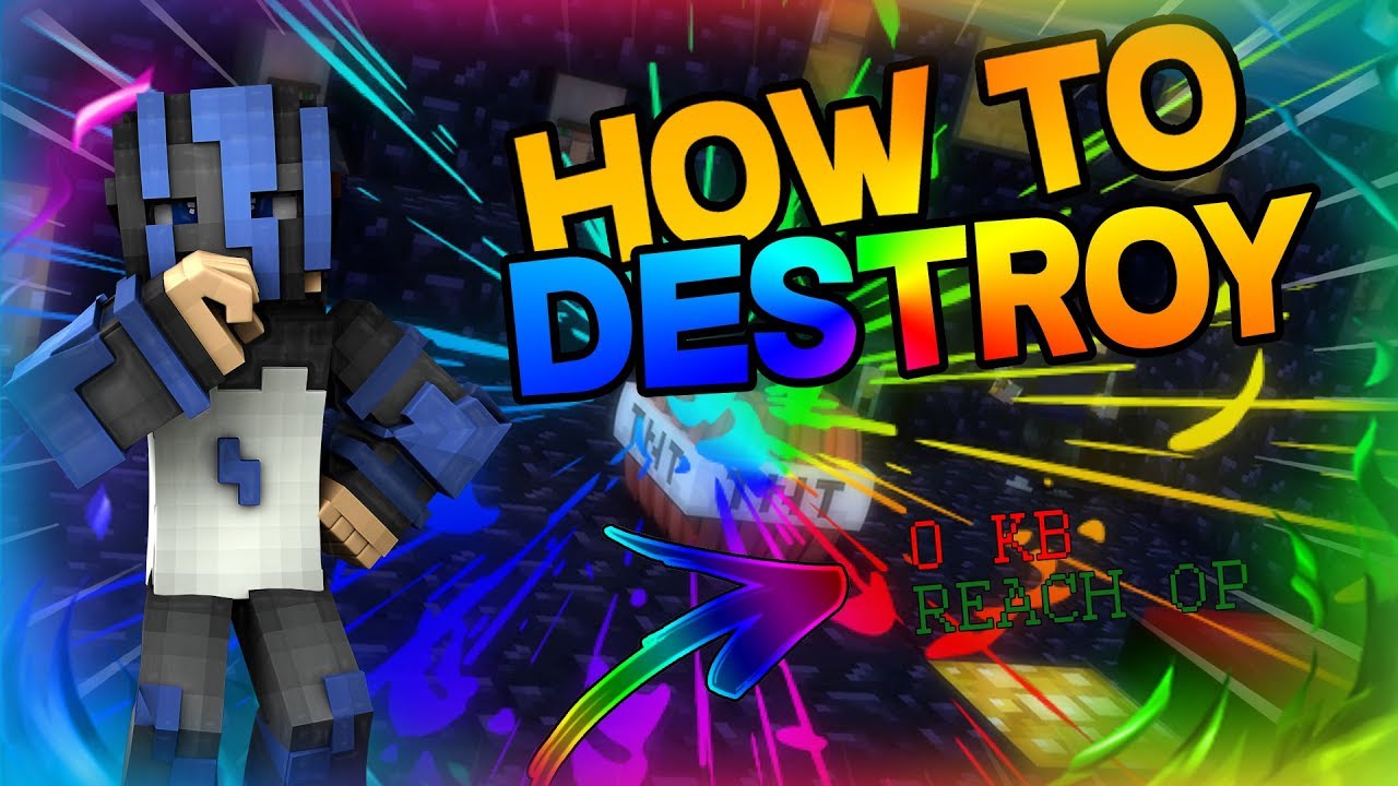 HOW TO DESTROY MINECRAFT #11 ️LATENCY REGEDIT REACH & 0KB MINECRAFT ️