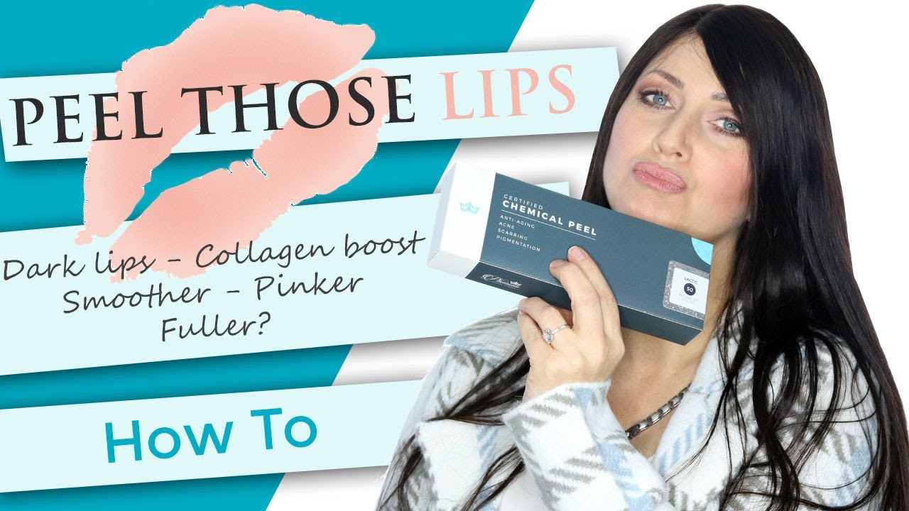 Lip Peel | Treat Dark Lips | Stimulate collagen and fullness | Healthy Pink Pucker